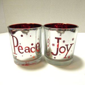 Holiday candle holders